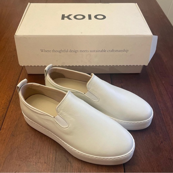 Brand new with box Koio platform sneakers. - Picture 2 of 5